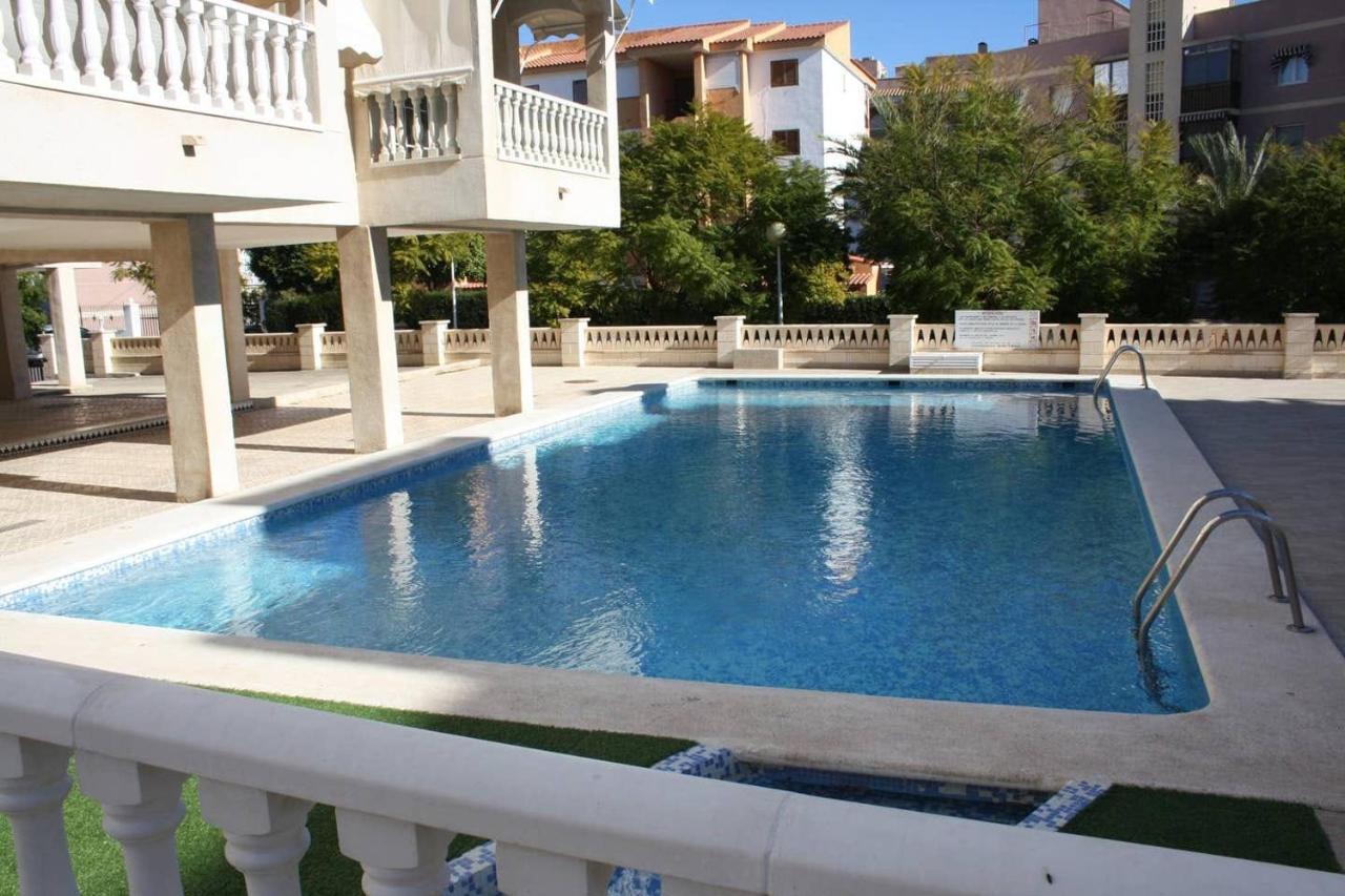 Fantastico Apartamento Con Piscina Санта Пола Экстерьер фото